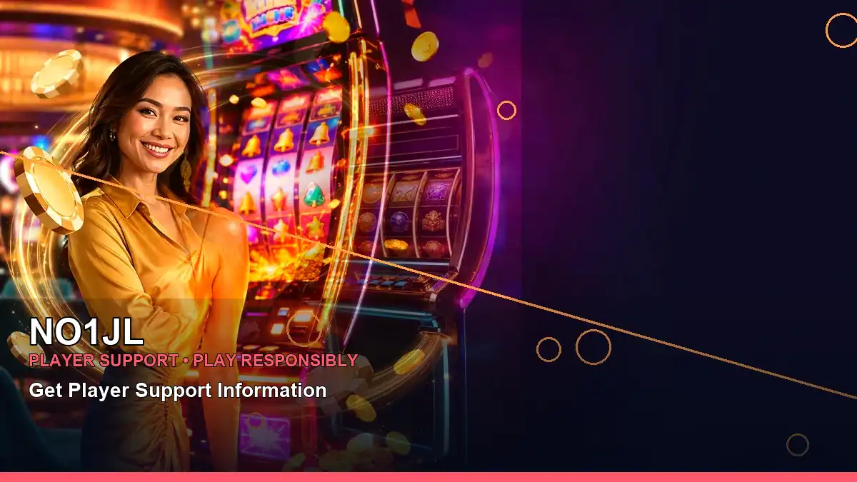 NO1JL adventure online slot games featuring an adult Filipina casino host with a left-framed composition